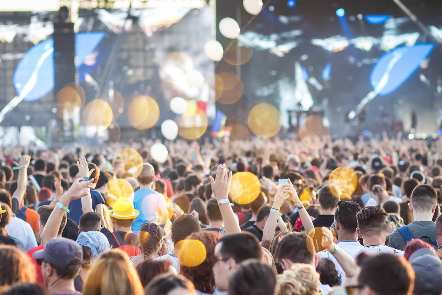 crowd cheering live show